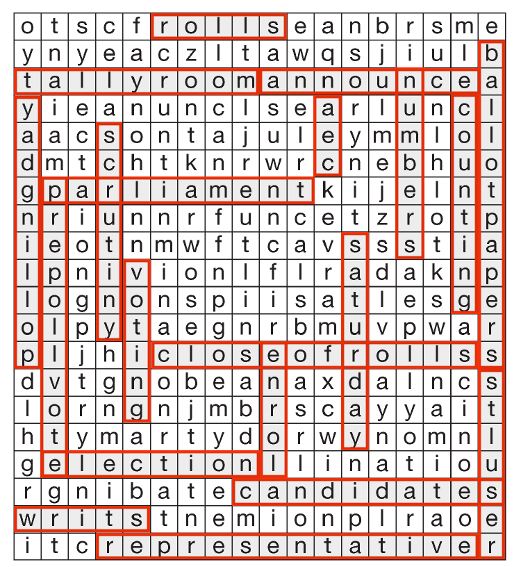 Crossword answers